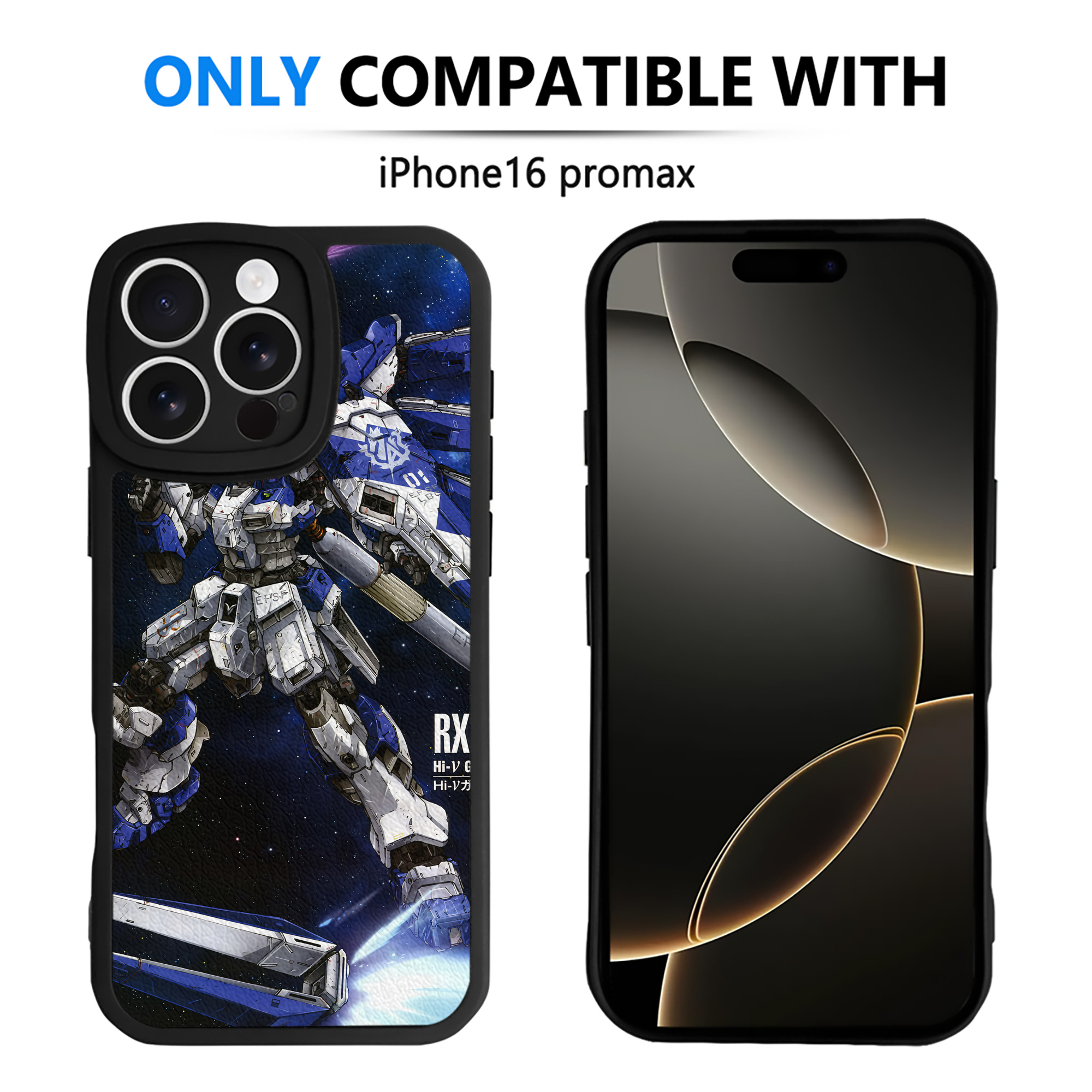 （画像用） 機動戦士ガンダム Mobile Suit Gundam 【iPhone 16シリーズ対応】シリコンスマホケース（レザー調） 材質：シリコン